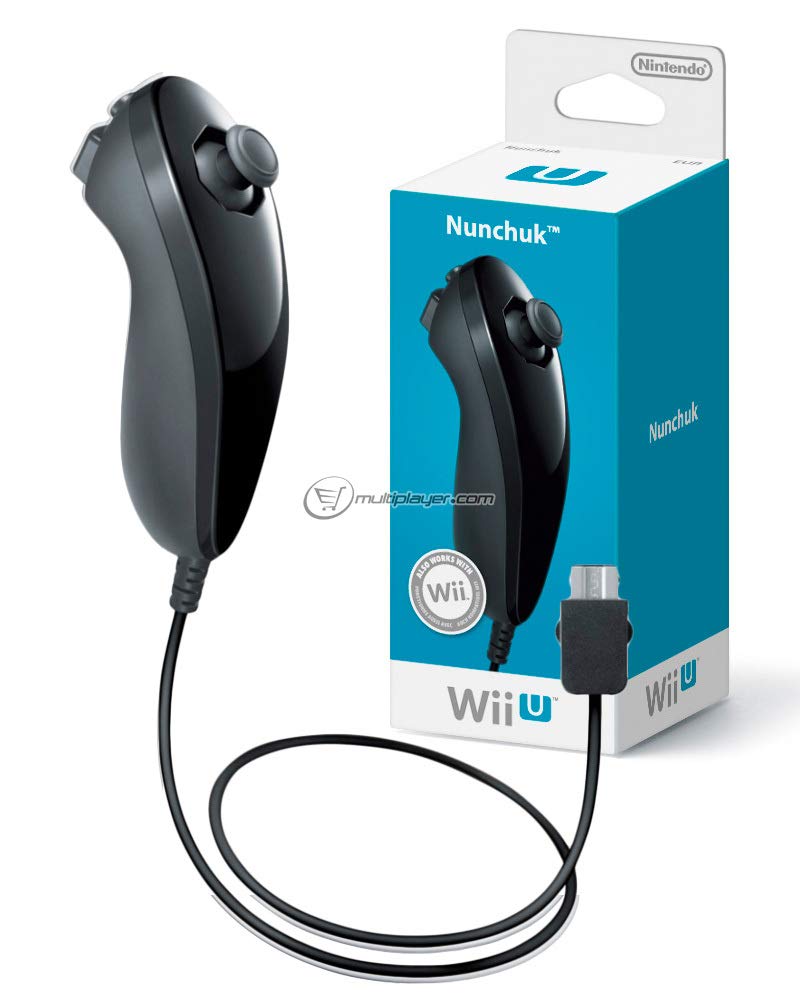 Nintendo Wii U Nunchuk - Black (Nintendo Wii U)