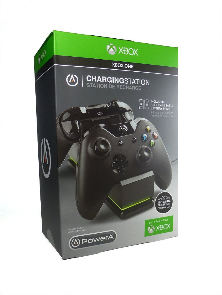 PowerA Dual Charging Station Kit for Xbox One - Black