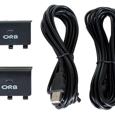 ORB Dual Controller Charge and Play Battery Pack (Xbox One)