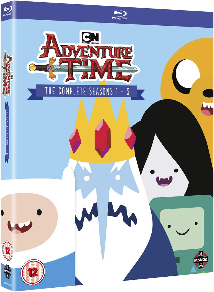 Adventure Time - Complete Seasons 1-5 Collection - Blu Ray