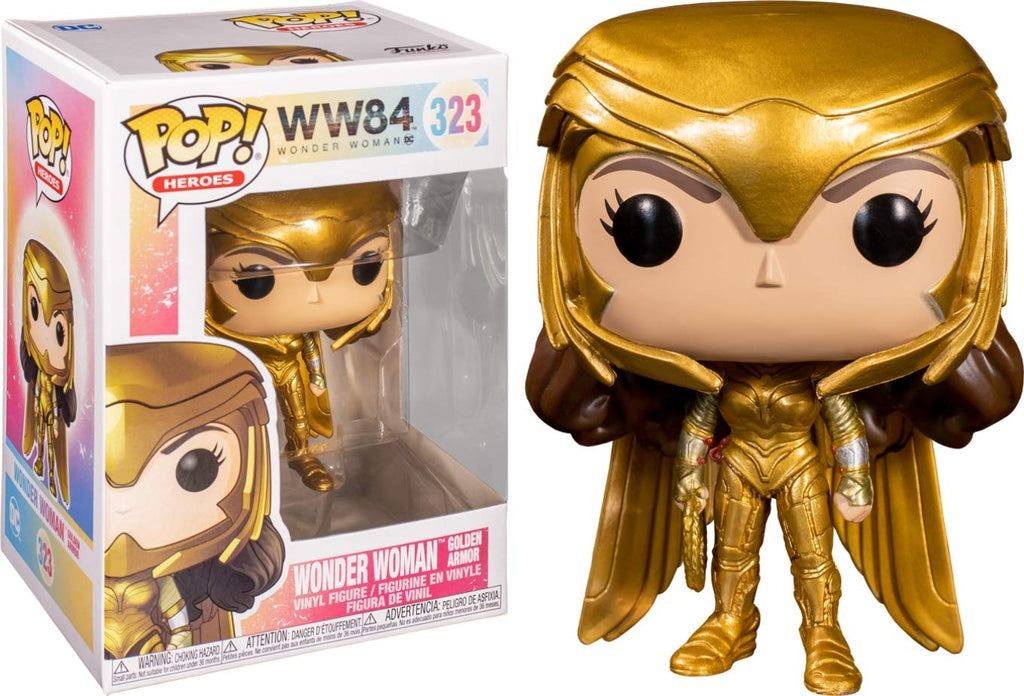 Funko 46658 POP 1984-Wonder Wonder Woman (Gold Power Pose) Collectible Toy