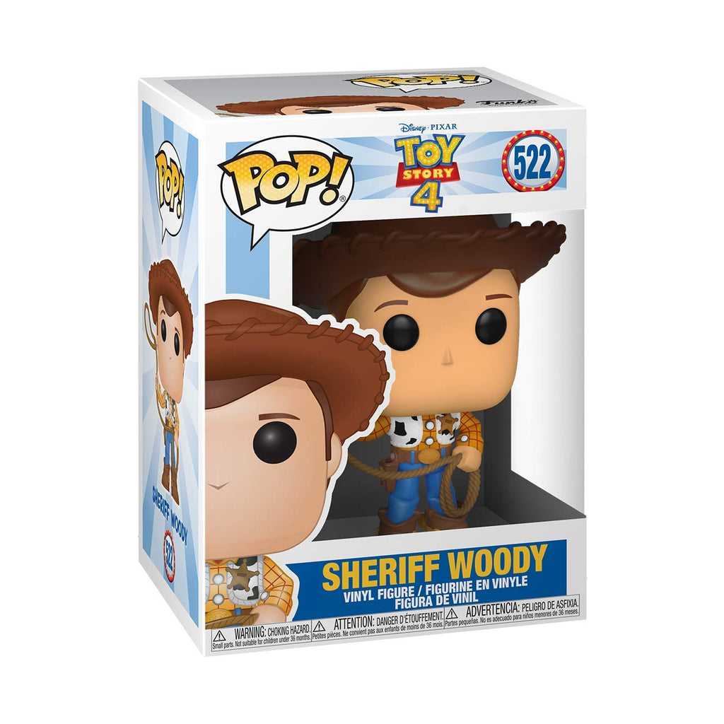 Funko 37383 POP. Vinyl: Disney: Toy Story 4: Woody Collectible Figure, Multicolour