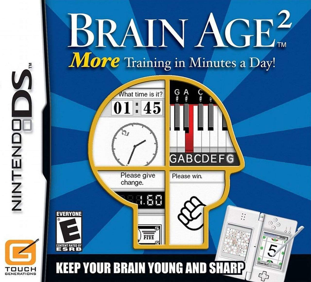 More Brain Training with Dr. Kawashima. How Old is Your Brain