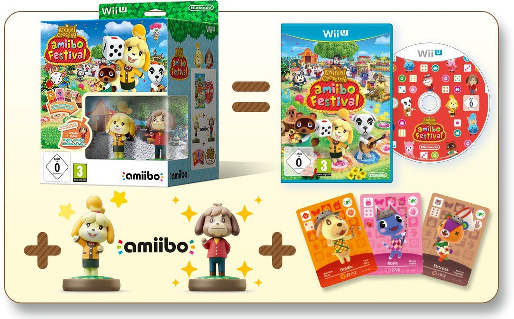 Animal Crossing Amiibo Festival - Limited Edition - Nintendo Wii U