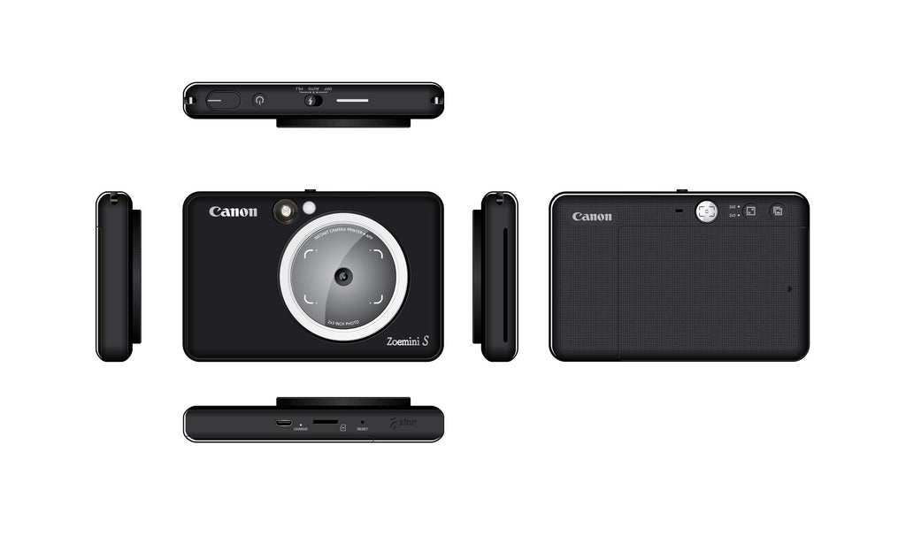 Canon Zoemini S Instant Camera & Photo Printer Matt Black
