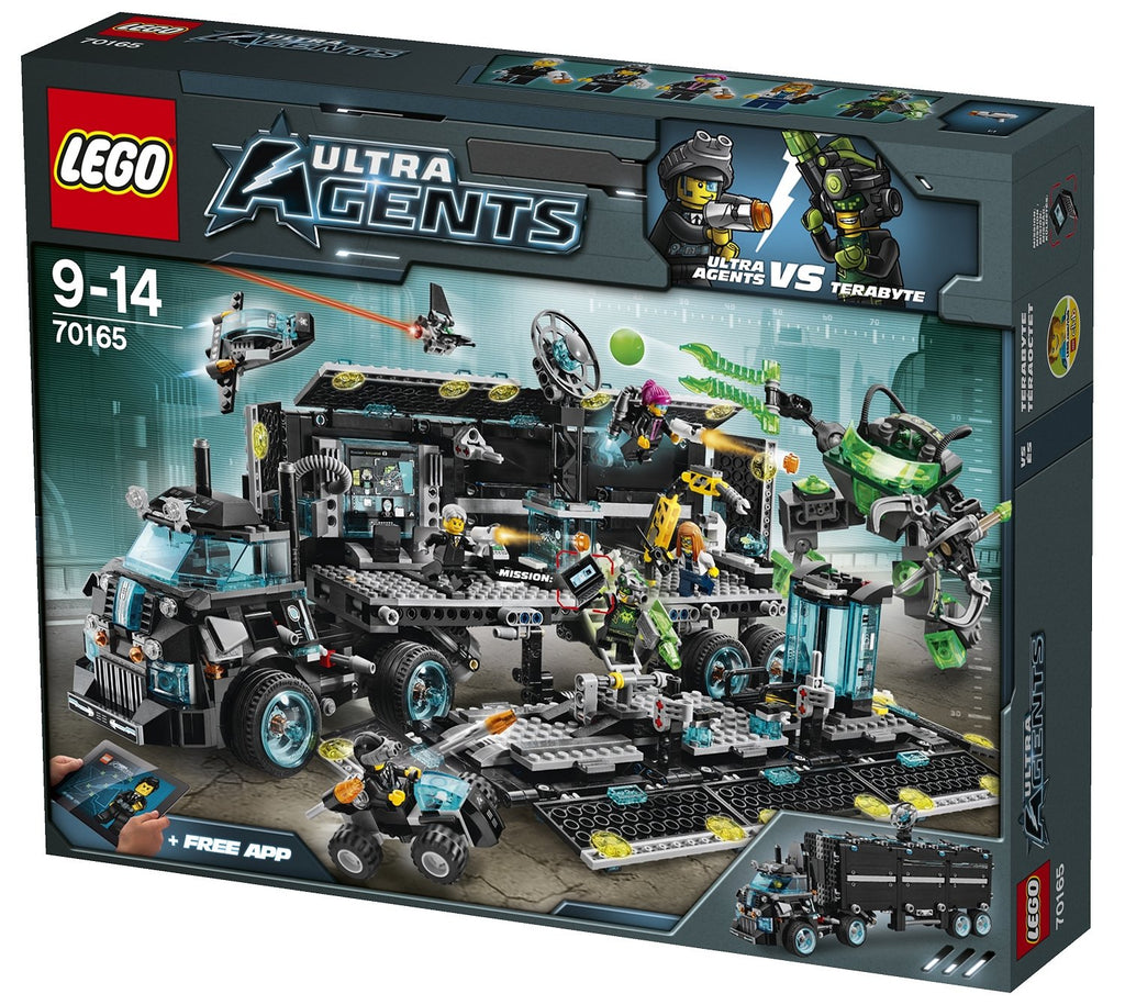 LEGO Agents 70165: Ultra Agents Mission HQ