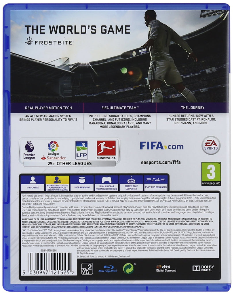 Fifa 18 World Cup Edition - PS4