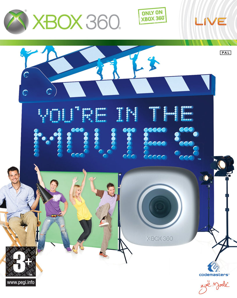 You're In The Movies - Includes Xbox LIVE Vision Camera (Xbox 360)