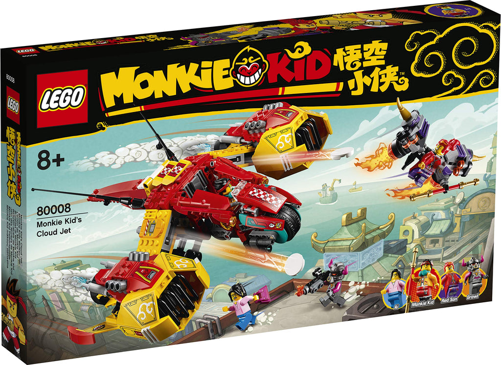 LEGO Monkie Kid 80008 Monkie Kid's Cloud Jet