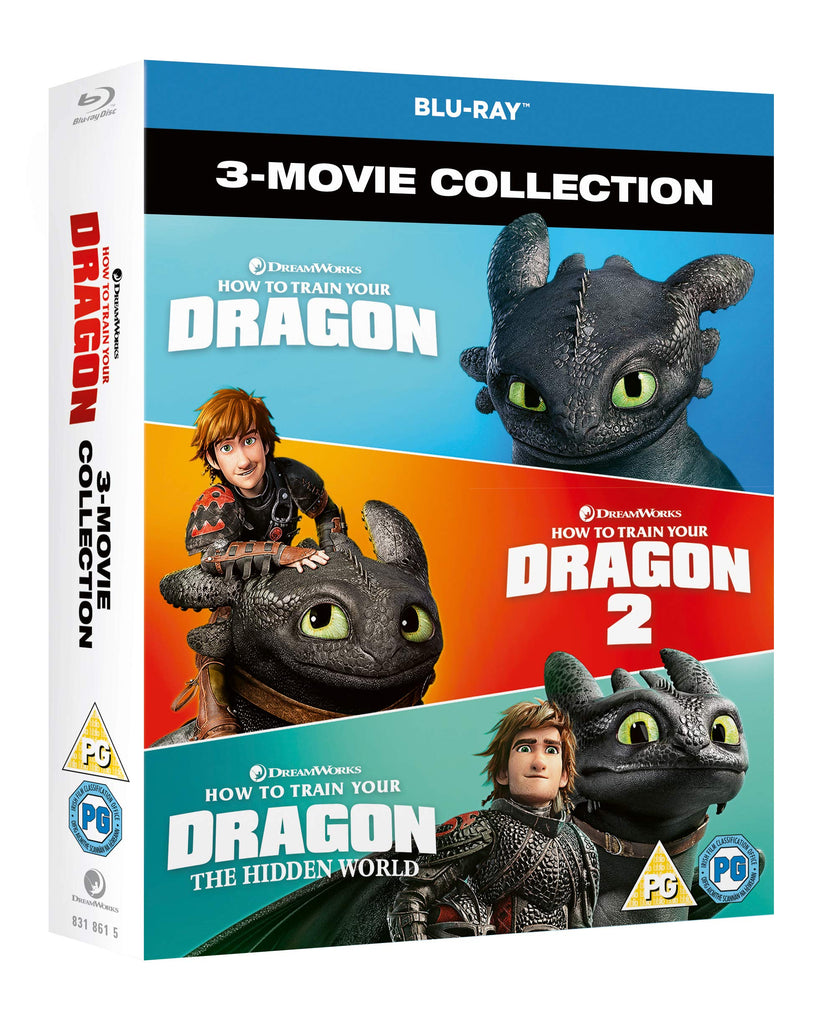 How to Train Your Dragon - 3 Movie Collection Blu-ray