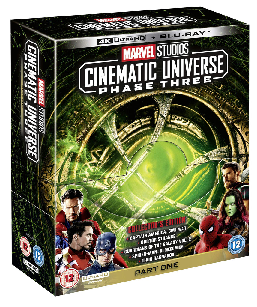 Marvel Studios Cinematic Universe: Phase Three - Part One 4K UHD